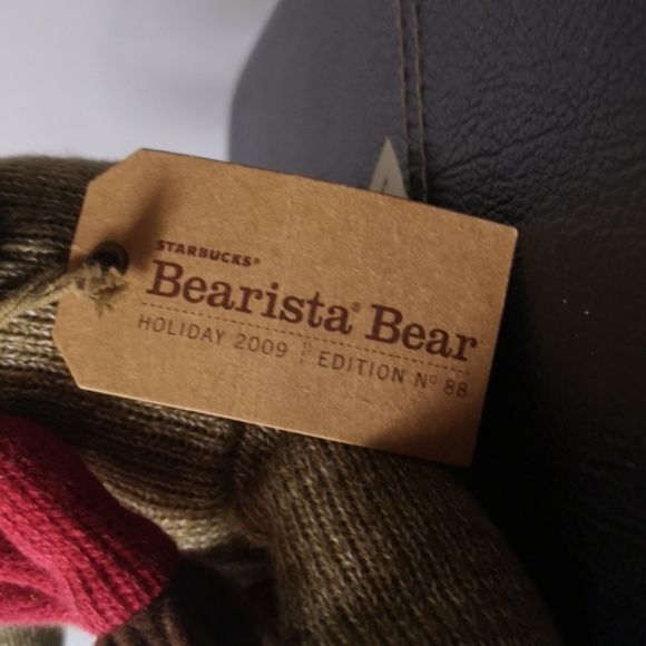 Starbucks Coffee NWT 2009 Holiday Bearista Bear - Picture 4 of 5